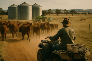 Practical drought-prep moves Aussie farmers are making in 2026 — illustrative image for Robbie's REALM