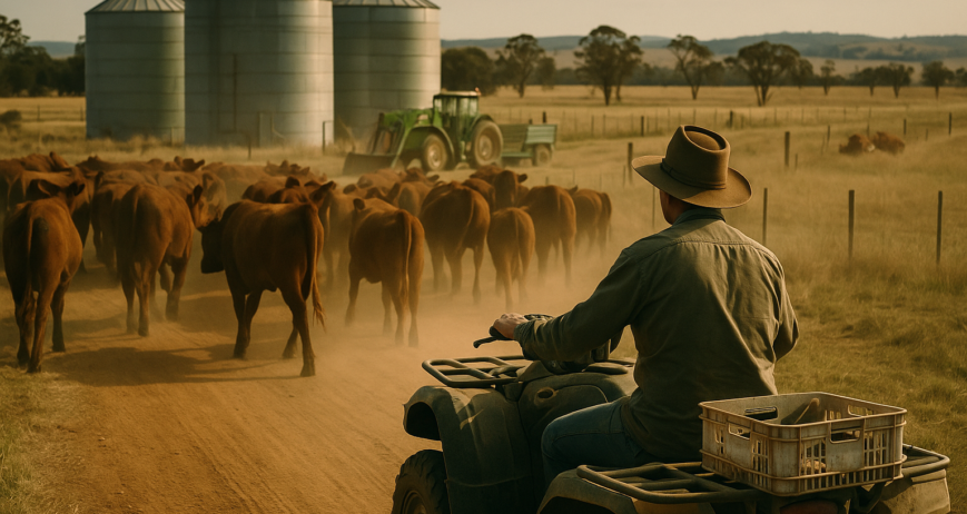 Practical drought-prep moves Aussie farmers are making in 2026 — illustrative image for Robbie's REALM