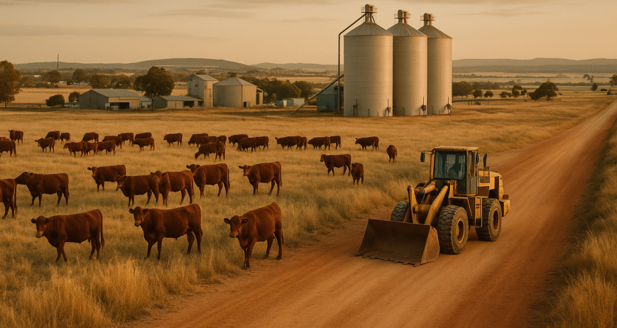 The State of Australian Agriculture Going Into 2026 — illustrative image for Robbie's REALM