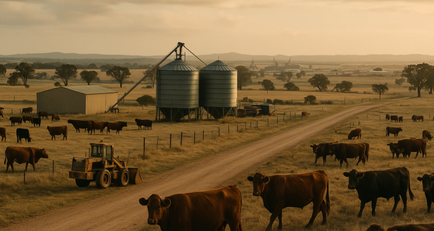 Why I'm Bullish on Aussie Ag in a Falling Market — illustrative image for Robbie's REALM