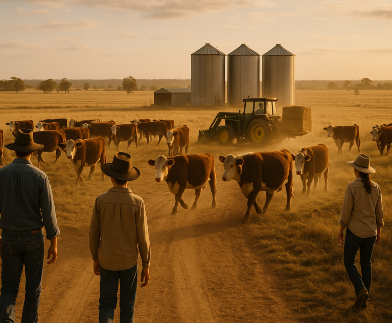 Why family farms still matter in corporate ag — illustrative image for Robbie's REALM