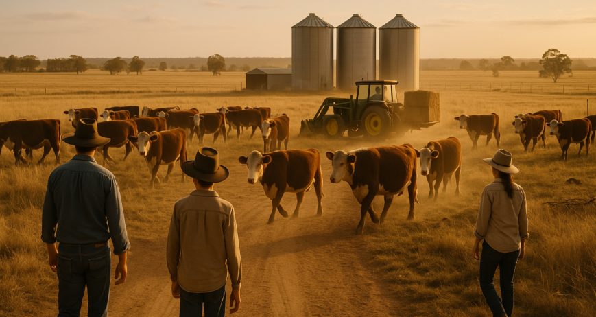 Why family farms still matter in corporate ag — illustrative image for Robbie's REALM
